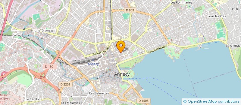 localisation de l'entreprise MONSIEUR BURIM ARIFI à ANNECY