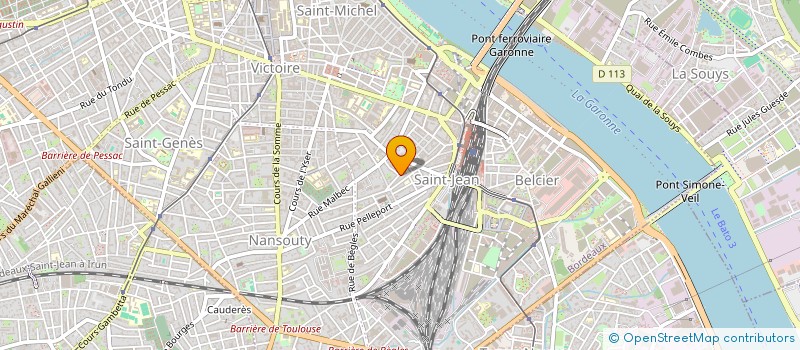 localisation de l'entreprise MONSIEUR BURIM IBRAHIMI  BORDEAUX