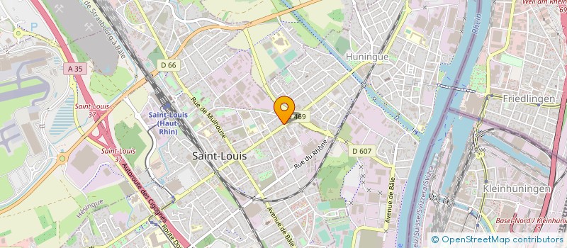 localisation de l'entreprise MONSIEUR BURIM POROSHTICA à SAINT-LOUIS