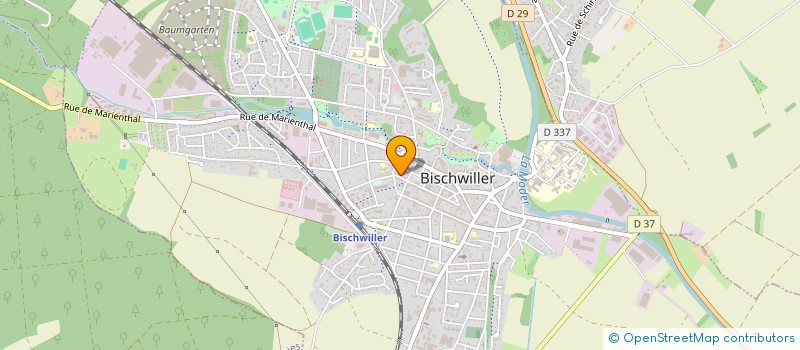 localisation de l'entreprise MONSIEUR BURKAN BASAK  BISCHWILLER