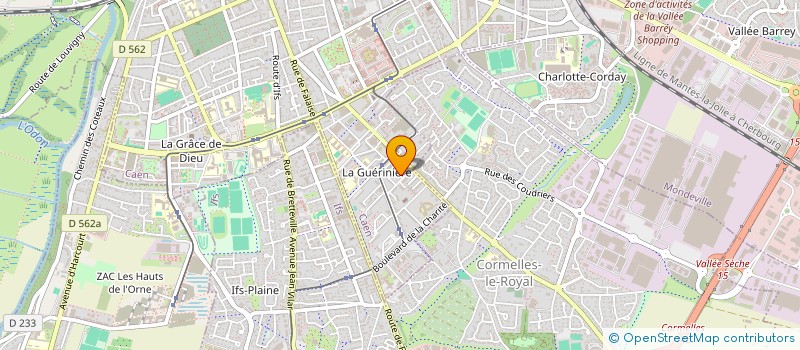 localisation de l'entreprise MONSIEUR BURKHANUDIN OMARKHEL à CAEN