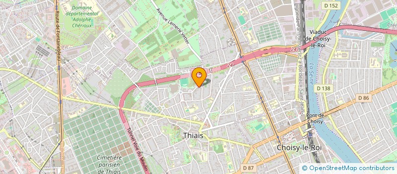 localisation de l'entreprise MONSIEUR BUSBA RATSAPHONG  THIAIS