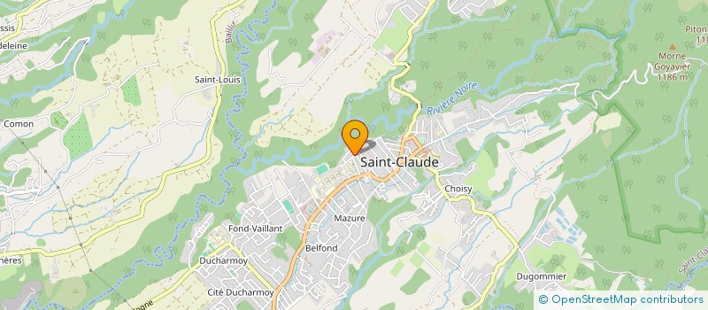 localisation de l'entreprise MONSIEUR BUTLER BUTLER à SAINT-CLAUDE
