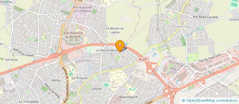 localisation de l'entreprise MONSIEUR BYKOV EGOR  PUILBOREAU