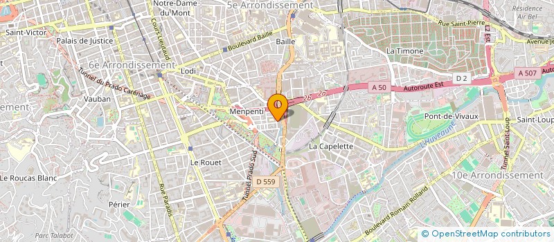localisation de l'entreprise MONSIEUR BYLLY JEAN PIERRE à MARSEILLE
