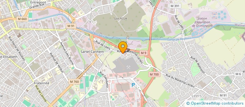 localisation de l'entreprise MONSIEUR BYRON DECLERCQ à LEERS