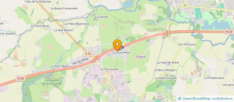 localisation de l'entreprise MONSIEUR BYRON FEYS  BREAL-SOUS-MONTFORT