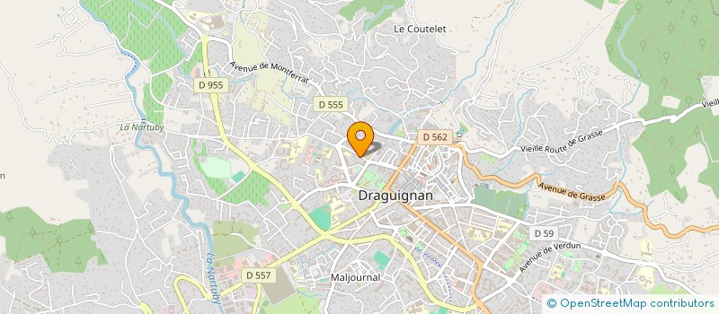 localisation de l'entreprise MONSIEUR BYRON PRIMERANO  DRAGUIGNAN