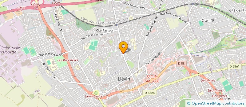 localisation de l'entreprise MONSIEUR C  LIEVIN