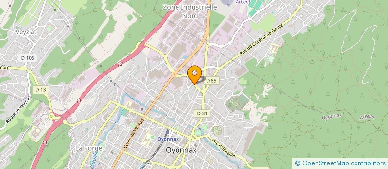 localisation de l'entreprise MONSIEUR CABIR DEMIR à OYONNAX