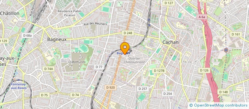 localisation de l'entreprise MONSIEUR CACHAN JEAN  CACHAN