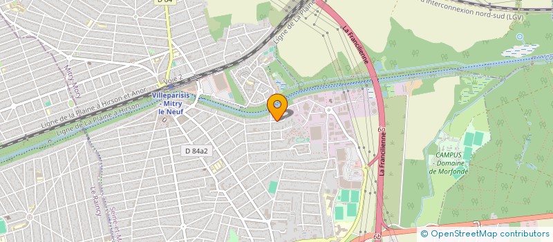 localisation de l'entreprise MONSIEUR CACULA PEDRO HENRIQUE  VILLEPARISIS