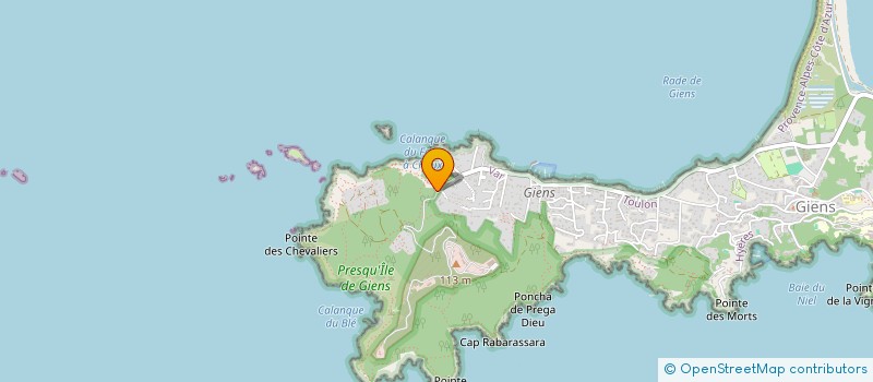 localisation de l'entreprise MONSIEUR CADE COLOMER-PARDINI à HYERES