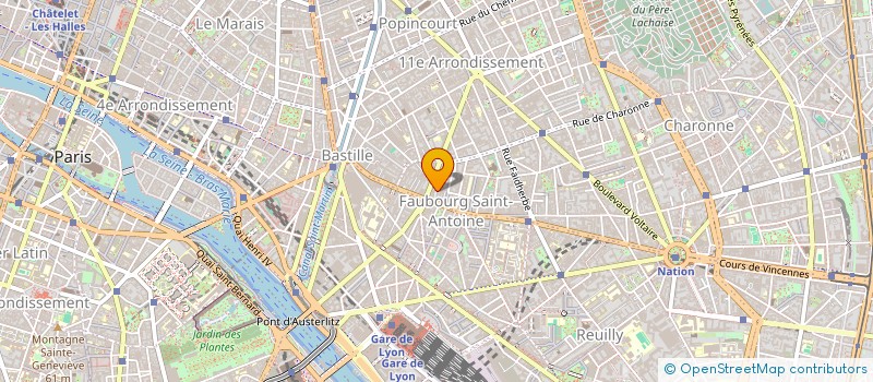 localisation de l'entreprise MONSIEUR CADJALI DJIQUINA à PARIS