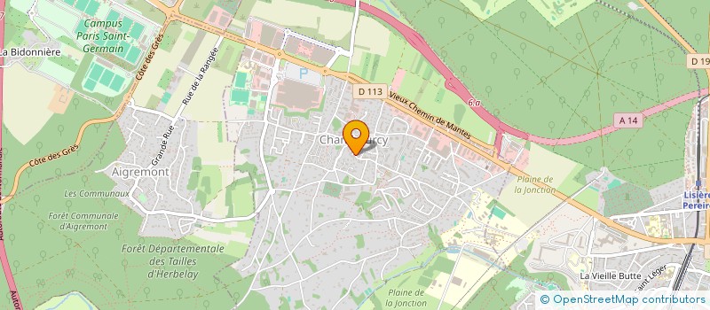 localisation de l'entreprise MONSIEUR CADRIC AMBLARD  AIGREMONT