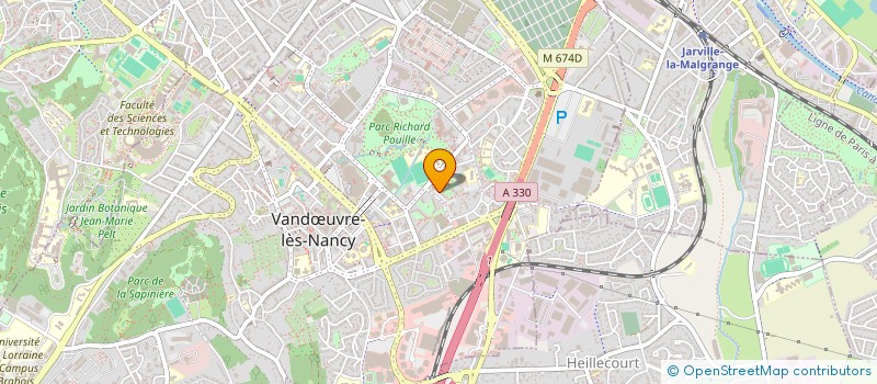 localisation de l'entreprise MONSIEUR CAFER BORUKCU  VANDUVRE-LES-NANCY