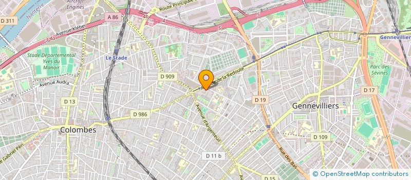 localisation de l'entreprise MONSIEUR CAFER KORKMAZ à ASNIERES-SUR-SEINE