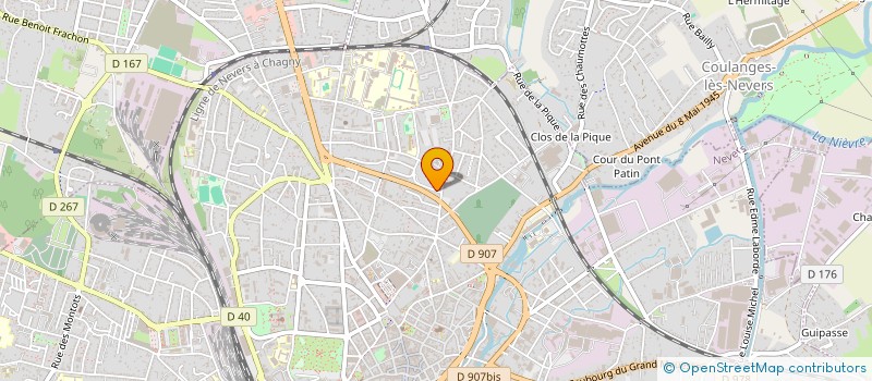 localisation de l'entreprise MONSIEUR CAFER KUCUKYILMAZ  NEVERS