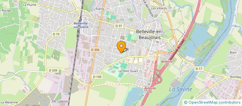 localisation de l'entreprise MONSIEUR CAFER ORAL  BELLEVILLE-EN-BEAUJOLAIS