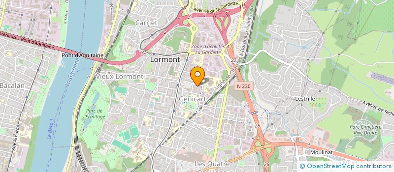 localisation de l'entreprise MONSIEUR CAFER SEZER  LORMONT