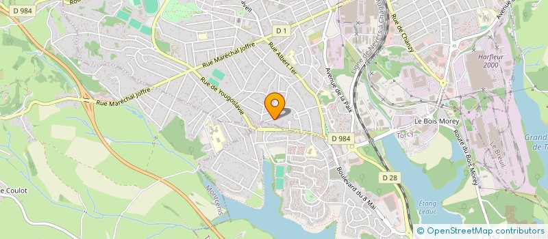 localisation de l'entreprise MONSIEUR CAGATAY SAHIN  LE CREUSOT