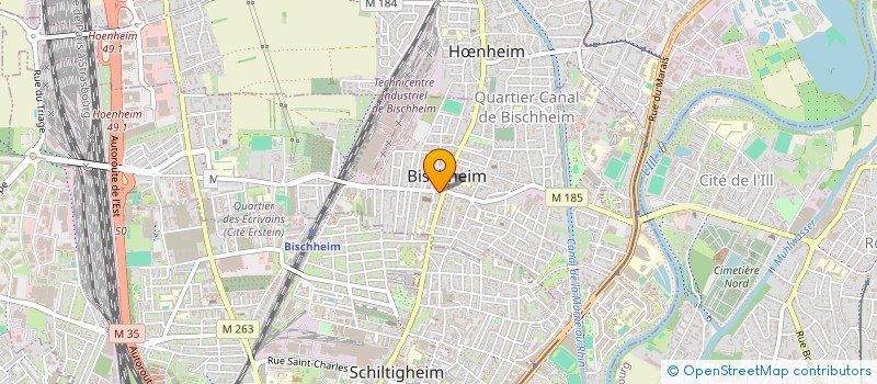 localisation de l'entreprise MONSIEUR CAGDAS OZOGUL à BISCHHEIM