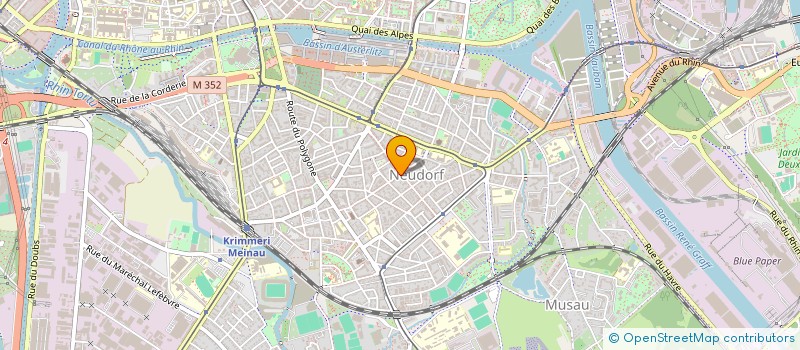 localisation de l'entreprise MONSIEUR CAGLAR AYDOGMUS à STRASBOURG