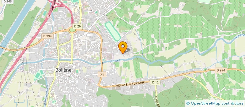 localisation de l'entreprise MONSIEUR CAGLAR GOKSEL  BOLLENE