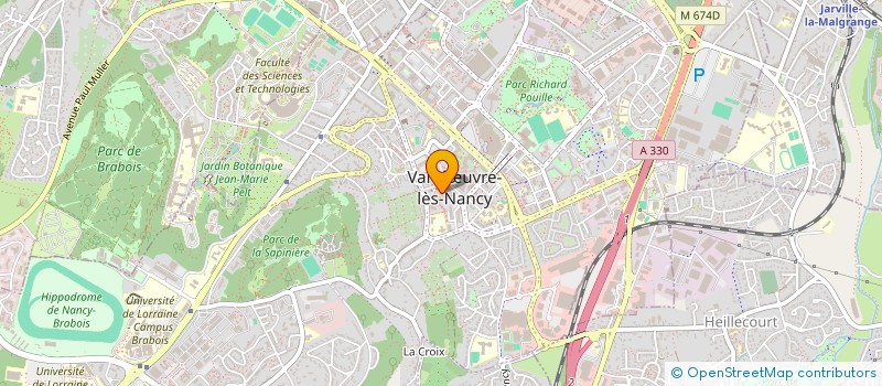 localisation de l'entreprise MONSIEUR CAGLAR ILHAN  VANDUVRE-LES-NANCY