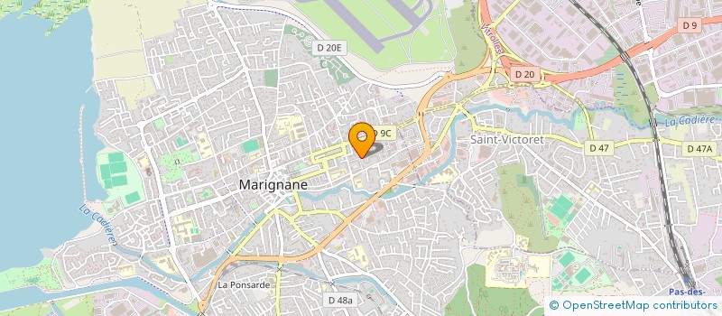 localisation de l'entreprise MONSIEUR CAGLAYAN YILMAZ à MARIGNANE