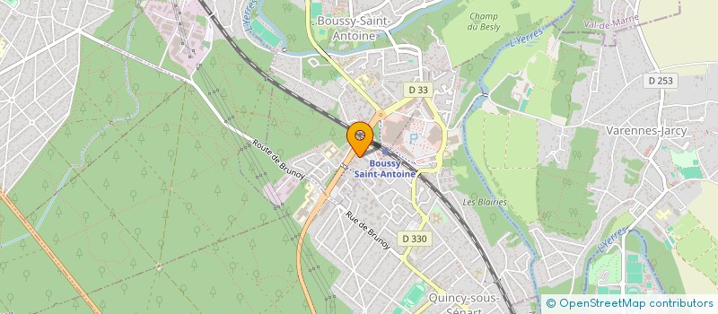 localisation de l'entreprise MONSIEUR CAGRI TIGIL à BOUSSY-SAINT-ANTOINE