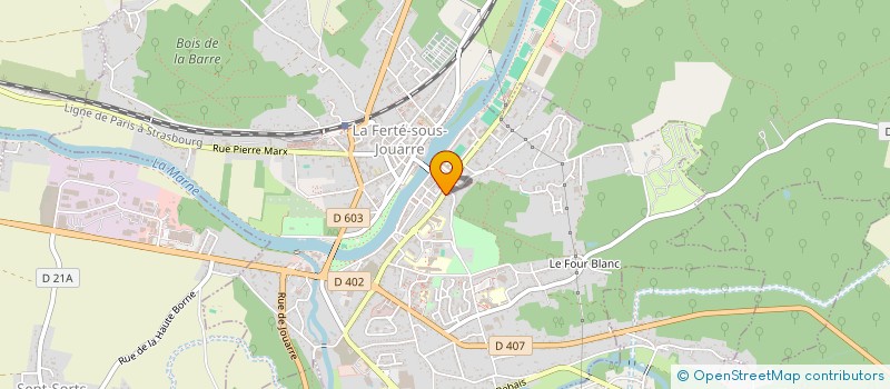 localisation de l'entreprise MONSIEUR CAHIT EROGLU à LA FERTE-SOUS-JOUARRE
