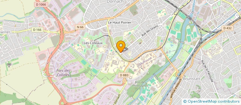 localisation de l'entreprise MONSIEUR CAHIT URPER  MULHOUSE