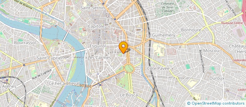 localisation de l'entreprise MONSIEUR CAHUZAC CAHUZAC FRANCIS à TOULOUSE