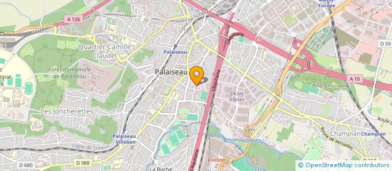 localisation de l'entreprise MONSIEUR CAIO SAMPAIO LEMOS à PALAISEAU