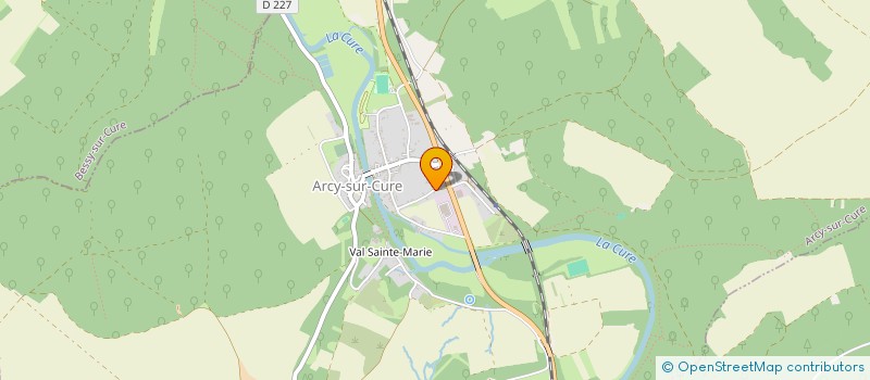 localisation de l'entreprise MONSIEUR CALABRYN LESTER  ARCY-SUR-CURE