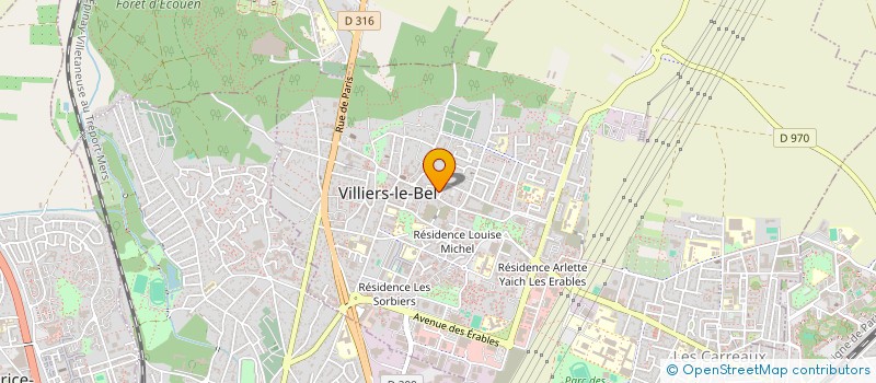 localisation de l'entreprise MONSIEUR CALBONY M'BANI à VILLIERS-LE-BEL