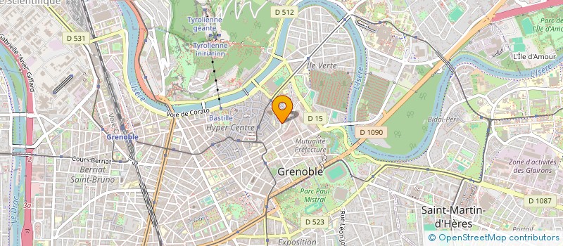 localisation de l'entreprise MONSIEUR CALEB MAYALA NIANDU  GRENOBLE