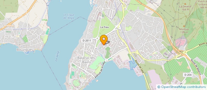 localisation de l'entreprise MONSIEUR CALI CENDRA à FRONTIGNAN