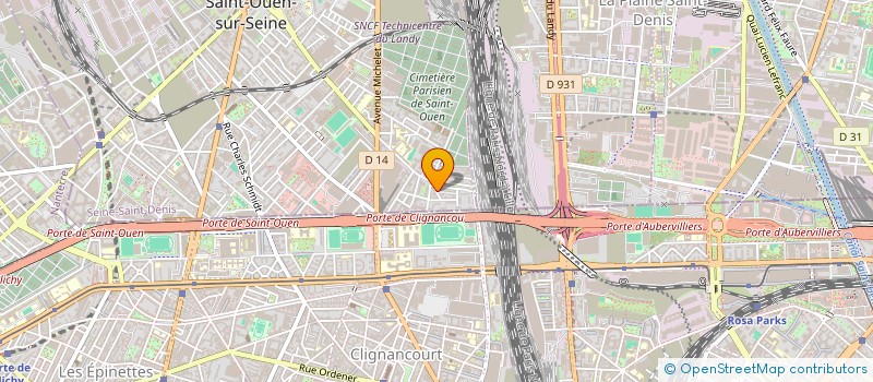 localisation de l'entreprise MONSIEUR CALIN CHIRPAC à SAINT-OUEN-SUR-SEINE