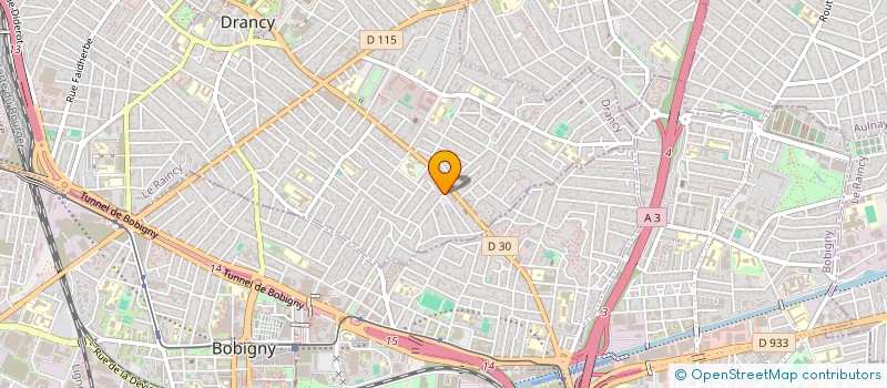 localisation de l'entreprise MONSIEUR CALIN CIRJA  DRANCY