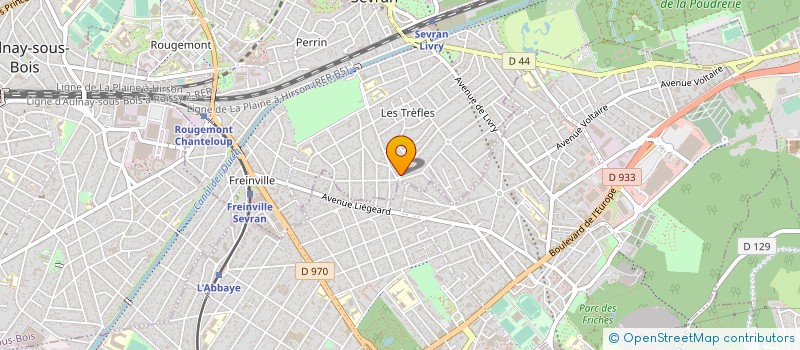 localisation de l'entreprise MONSIEUR CALIN CONTRA à SEVRAN