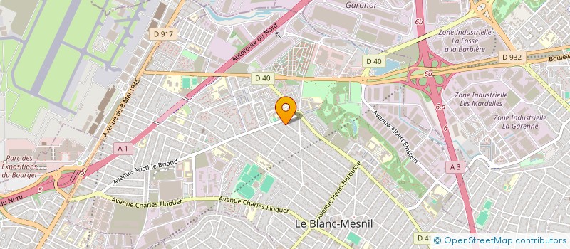 localisation de l'entreprise MONSIEUR CALIN IONEL GHIRITI à LE BLANC-MESNIL