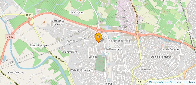localisation de l'entreprise MONSIEUR CALIN ZLATARI  BEZIERS