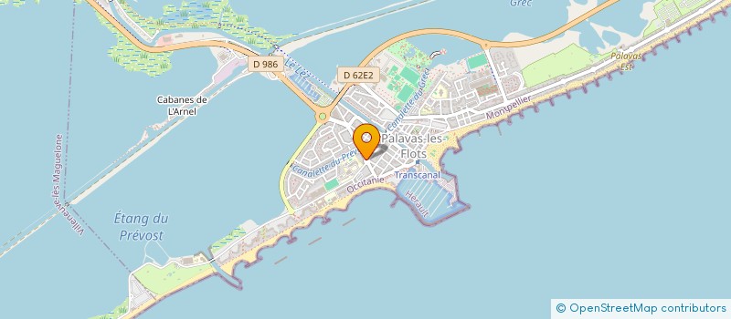 localisation de l'entreprise MONSIEUR CALINIC CRISTIAN GHIOCULET à PALAVAS-LES-FLOTS