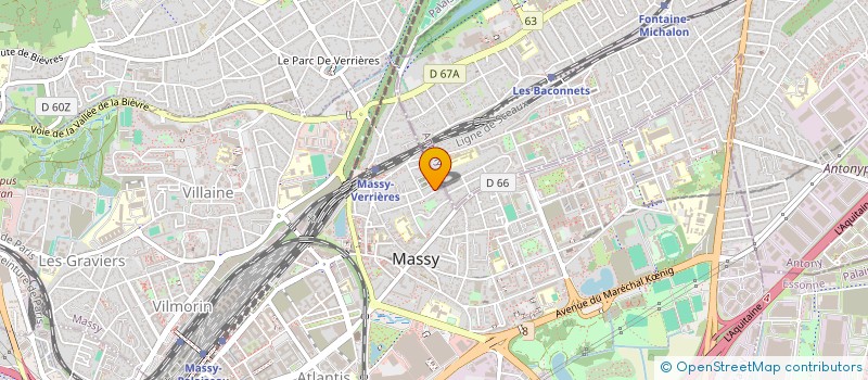 localisation de l'entreprise MONSIEUR CALIXTE MARTINOT-LAGARDE à MASSY