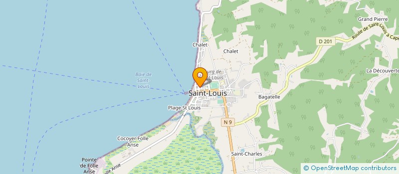 localisation de l'entreprise MONSIEUR CALIXTE PISIOU à SAINT-LOUIS