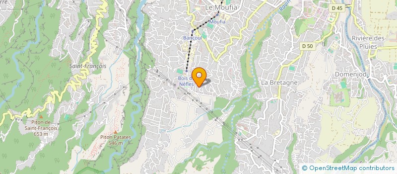 localisation de l'entreprise MONSIEUR CALIXTE SOUPOU SIDAMBAROM  SAINT-DENIS