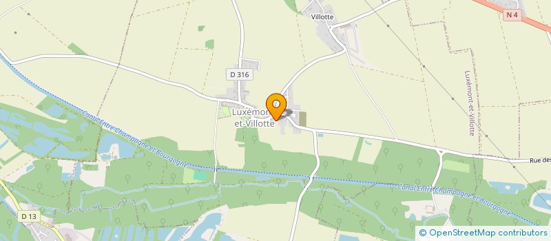 localisation de l'entreprise MONSIEUR CALIXTE VATELE MIGNON  LUXEMONT-ET-VILLOTTE