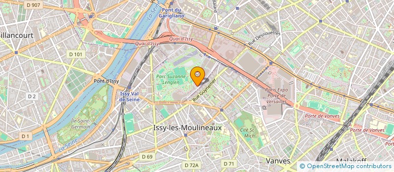 localisation de l'entreprise MONSIEUR CALLAHAN BUSVELLE  PARIS